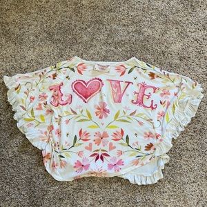 Paper wings Pancho Top runs small.